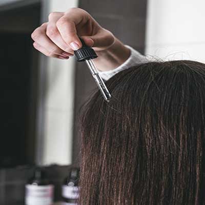 Hair care service at Sree Chakra Beauty Salon